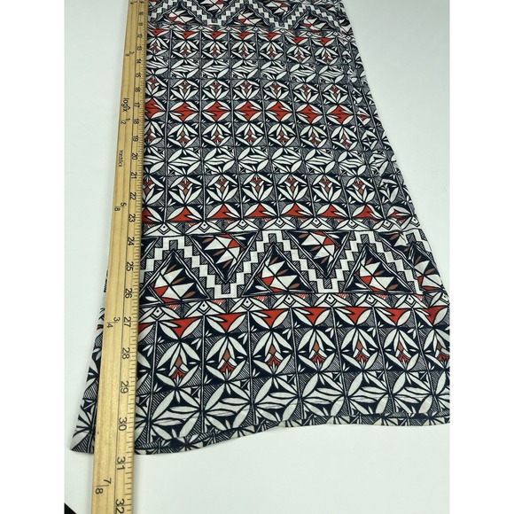 TORY BURCH Poppy Acoma Smocked Strapless Halter Jumpsuit Rayon Sz M - Picture 8 of 13